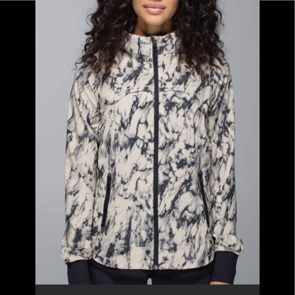 Lululemon Marble Bring Back The Track Jacket